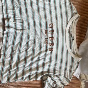 This is a small Guess crop top